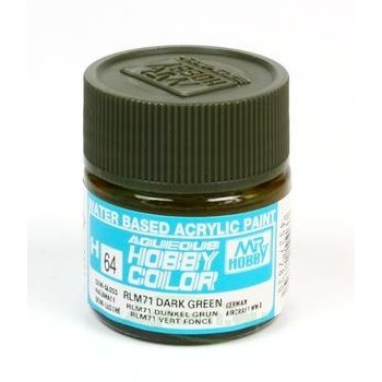 Mr Hobby Aqueous color H-064 RLM 71 Dark Green